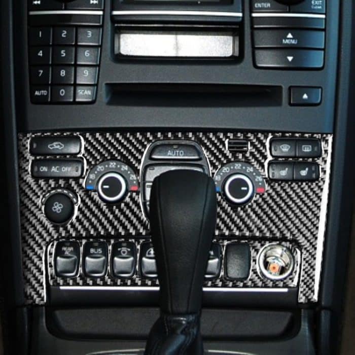 Auto Kohlefaserklimaanlage B Dekorativer Aufkleber für Volvo XC90 2003-2014, links und rechts Antrieb universell – Bild 5