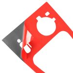 Auto Kohlefaserscheinwerfersteuerung Dekorativer Aufkleber für Volvo XC90 2003-2014, links und rechts Antrieb Universal – Bild 4