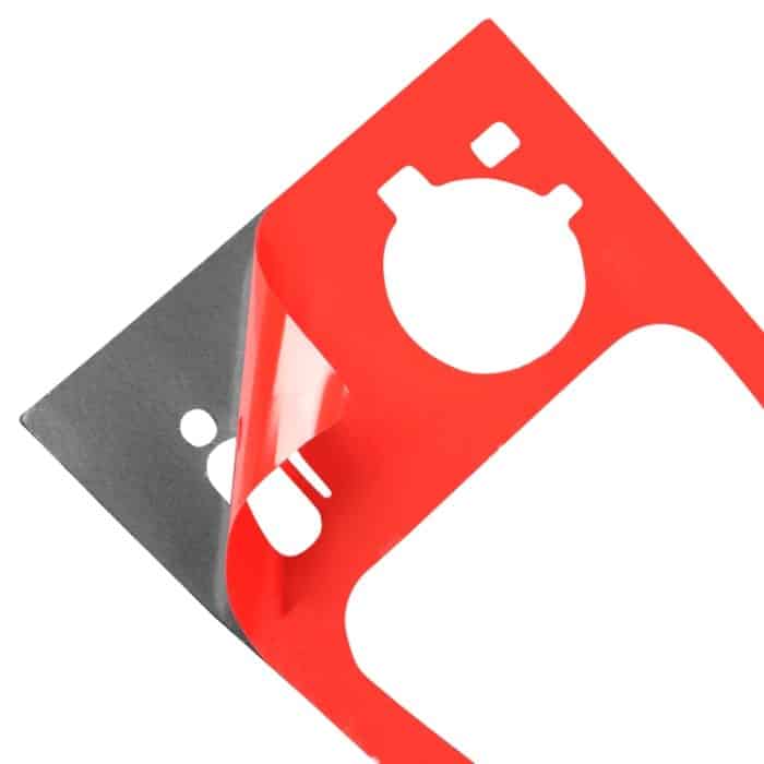 Auto Kohlefaserscheinwerfersteuerung Dekorativer Aufkleber für Volvo XC90 2003-2014, links und rechts Antrieb Universal – Bild 4