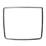 Auto-Kohlefaser-Bildschirm-Basis-dekorativer Aufkleber für Volvo XC90 2003-2014, links und rechts Antrieb universell