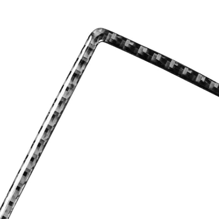 Auto-Kohlefaser-Bildschirm-Basis-dekorativer Aufkleber für Volvo XC90 2003-2014, links und rechts Antrieb universell – Bild 3