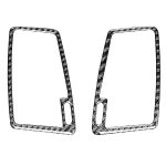 Auto Kohlefaser Zwei Seiten Luftauslass Dekorativer Aufkleber für Volvo XC90 2003-2014, links und rechts Antrieb universell