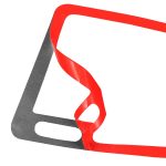 Auto Kohlefaser Zwei Seiten Luftauslass Dekorativer Aufkleber für Volvo XC90 2003-2014, links und rechts Antrieb universell – Bild 4