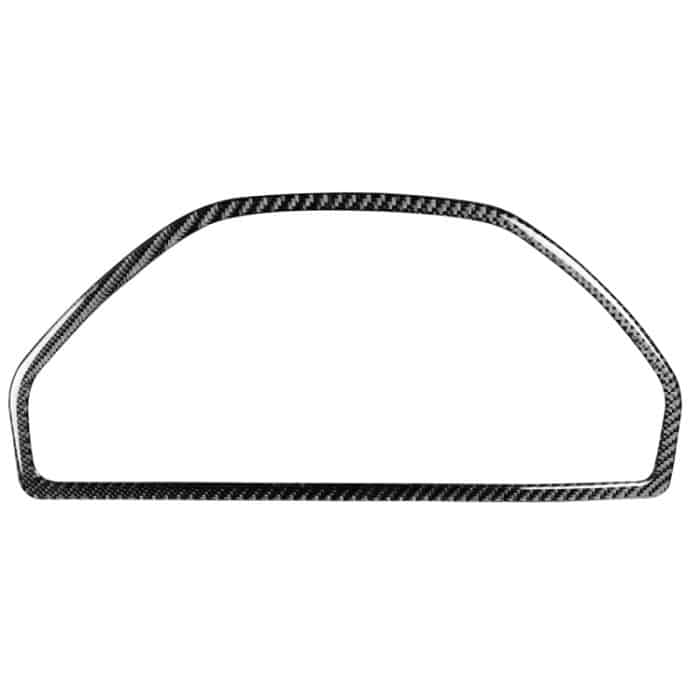 Auto Kohlenstofffaser Tachometer Dekorativer Aufkleber für Volvo XC90 2003-2014, links und rechts Antrieb universell – Bild 1