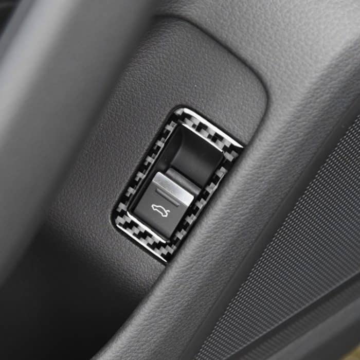 Auto Kohlefaser-Trunk-Schalter-Aufkleber für Audi A6l / A7 2019-, linke und rechter Antrieb Universal – Bild 5