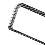 Auto Kohlefaser-Heckklimaanlage-Rahmenaufkleber für Audi A6l / A7 2019-, linke und rechter Antrieb universell – Bild 3