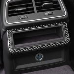 Auto Kohlefaser-Heckklimaanlage-Rahmenaufkleber für Audi A6l / A7 2019-, linke und rechter Antrieb universell – Bild 5