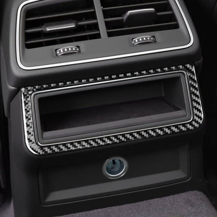 Auto Kohlefaser-Heckklimaanlage-Rahmenaufkleber für Audi A6l / A7 2019-, linke und rechter Antrieb universell – Bild 5