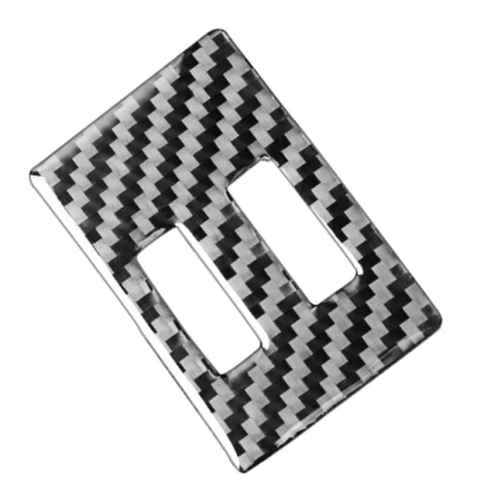 Kohlenstofffaser-Klimaanlageknopf dekorativer Aufkleber für Audi A6l / A7 2019-, linke Fahrt – Bild 3