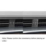 Kohlenstofffaser-Klimaanlageknopf dekorativer Aufkleber für Audi A6l / A7 2019-, linke Fahrt – Bild 6