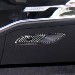 Auto Kohlefaser-Front-Passagiersitz-Aufbewahrungsbox-Schalter dekorativer Aufkleber für Audi A6l / A7 2019-, linke Fahrt – Bild 5