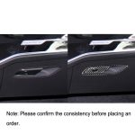 Auto Kohlefaser-Front-Passagiersitz-Aufbewahrungsbox-Schalter dekorativer Aufkleber für Audi A6l / A7 2019-, linke Fahrt – Bild 6