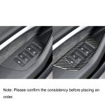 Auto Kohlefaserfenster Glashaube Dekorative Aufkleber für Audi A6l / A7 2019-, Linke Fahrt – Bild 6