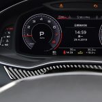 Car Carbon Fiber Dashboard Dekorative Aufkleber für Audi A6l / A7 2019-, Linke und Rechtsfahrt universell – Bild 5