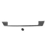 Auto-Kohlefaser-Warnblende-Tasten-Tasten dekorativer Aufkleber für Audi A6l / A7 2019-, links und rechts universell