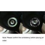 Car Carbon Fiber Zündring Dekorativer Aufkleber für Volkswagen Käfer 2012-2019, links und rechts Antrieb Universal – Bild 6