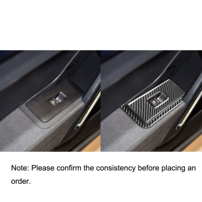 Car Carbon Faser Glaspanel Dekorativer Aufkleber für Volkswagen Käfer 2012-2019, Rechtsfahrt – Bild 6