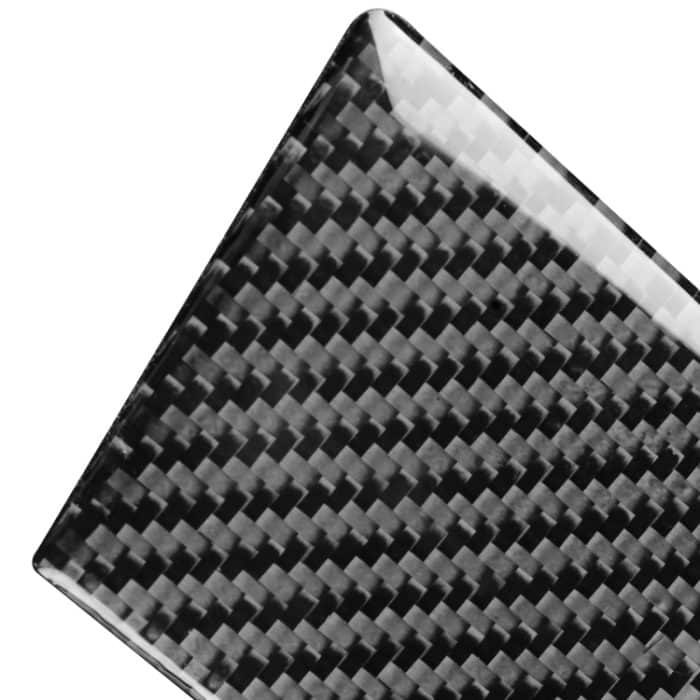 Auto-Kohlenstofffaser-Glashub-Panel dekorativer Aufkleber für Volkswagen Käfer 2012-2019, linke Fahrt – Bild 3