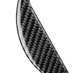 Auto Kohlenstofffasergetriebe innenrahmen dekorativer Aufkleber für Volkswagen Käfer 2012-2019, linke Fahrt – Bild 3