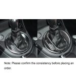 Auto Kohlenstofffasergetriebe innenrahmen dekorativer Aufkleber für Volkswagen Käfer 2012-2019, linke Fahrt – Bild 6