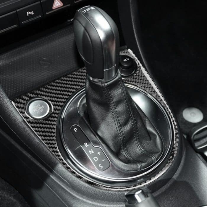 Auto Kohlenstofffasergetrieberahmen B Dekorativer Aufkleber für Volkswagen Käfer 2012-2019, links und rechts universell – Bild 5