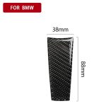 Auto Kohlefaser-Lenkrad-Festkörper-dekorative Aufkleber für BMW G01 X3 2018-2020 / G02 X4 2019-2020, linke und rechter Antrieb universell – Bild 2