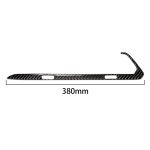 Auto Kohlefaser-Klimaanlage CD-Bedienfeld M Performance Dekorative Aufkleber für BMW G01 X3 2018-2020 / G02 X4 2019-2020, linke Fahrt – Bild 2