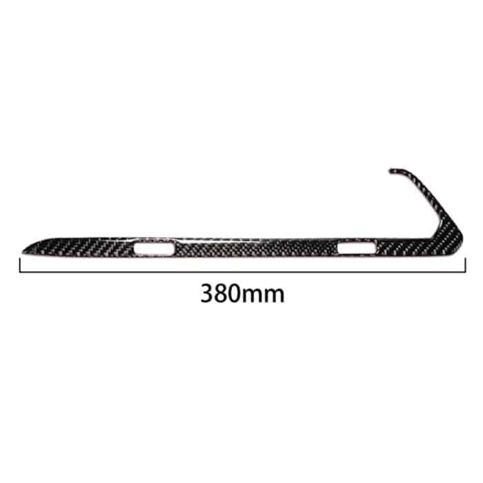 Auto Kohlefaser-Klimaanlage CD-Bedienfeld M Performance Dekorative Aufkleber für BMW G01 X3 2018-2020 / G02 X4 2019-2020, linke Fahrt – Bild 2