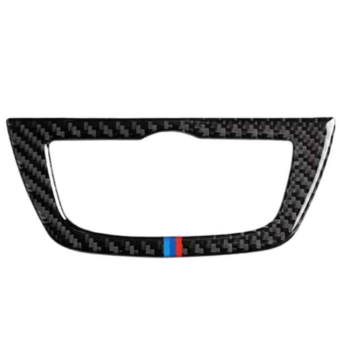 Auto-Kohlenstofffaser-Scheinwerferschalter 3-farbig dekorativer Aufkleber für BMW G01 X3 2018-2020 / G02 X4 2019-2020, linke und rechter Antrieb universell – Bild 1