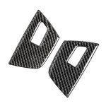 Auto-Kohlenstofffaserfenster Glas-Bedienfeld 3-farbig dekorativer Aufkleber für BMW G01 X3 2018-2020 / G02 X4 2019-2020, linke Fahrt – Bild 3