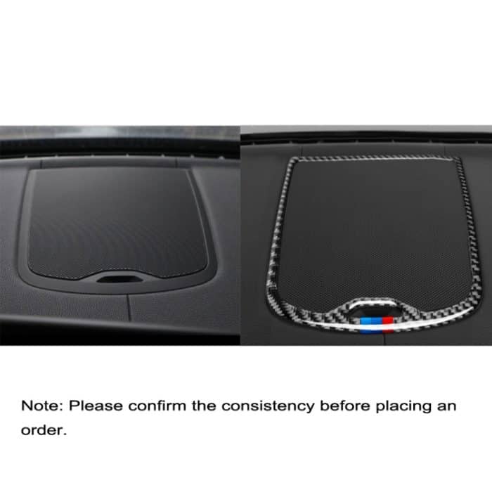 Auto Carbon Fiber Dashboard 3-farbig dekorative Aufkleber für BMW G01 X3 2018-2020 / G02 X4 2019-2020, linke und rechte Antrieb universell – Bild 6