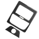 Kohlenstofffaser-Heckklimaanlagen-Entlüftungslüftungslüftungslüftungslüfter FARBE-dekorative Aufkleber für BMW G01 X3 2018-2020 / G02 X4 2019-2020, linke und rechte Antrieb universell – Bild 2