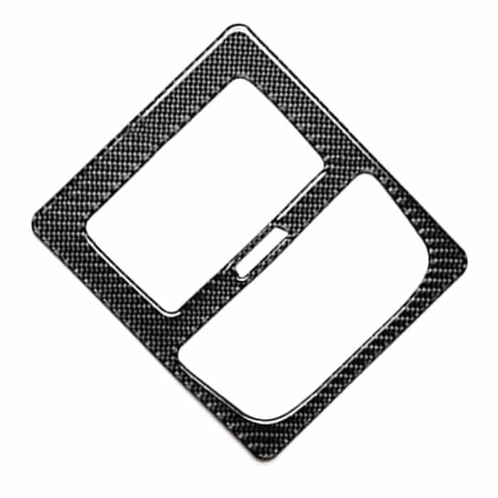 Kohlenstofffaser-Heckklimaanlagen-Entlüftungslüftungslüftungslüftungslüfter FARBE-dekorative Aufkleber für BMW G01 X3 2018-2020 / G02 X4 2019-2020, linke und rechte Antrieb universell – Bild 3