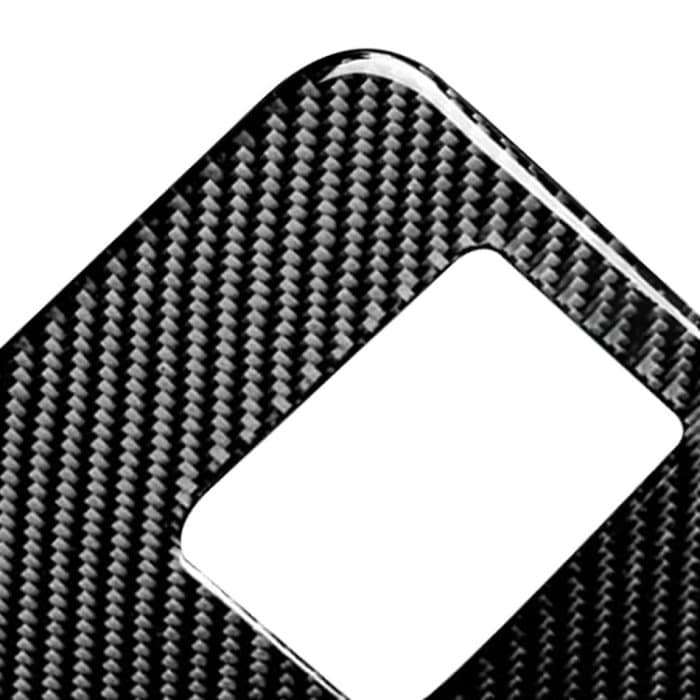 Auto Carbon Faser Aufbewahrungsbox Panel Massivfarbe Dekorative Aufkleber für BMW G01 X3 2018-2020 / G02 X4 2019-2020, linke und rechte Antrieb universell – Bild 3