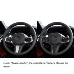 3 in 1 Auto Kohlenstofffaserlenkrad Feste Farbe Ein dekorativer Aufkleber für BMW G01 X3 2018-2020 / G02 X4 2019-2020, linke und rechter Antrieb universell – Bild 7