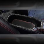 2 in 1 Car Carbon Fiber Central Armlehnenpanel Set einen dekorativen Aufkleber für Subaru BRZ / TOYOTA 86 2017-2019, Right Drive – Bild 5