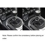 Auto Kohlefaserzahnrad dekorativer Aufkleber für Subaru BRZ / TOYOTA 86 2017-2019, linke Fahrt – Bild 6