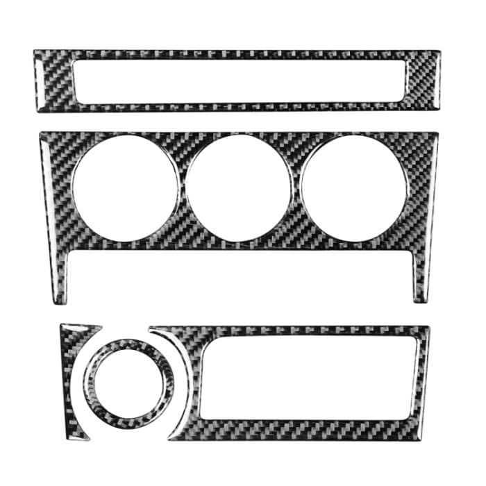 5 in 1 Car Carbon Fiber Bedienfeld Ein dekorativer Aufkleber für Subaru BRZ / TOYOTA 86 2017-2019, linke Fahrt – Bild 1
