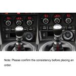 3 in 1 Auto Kohlenstofffaser Aufbewahrungsbox Ein dekorativer Aufkleber für Subaru BRZ / TOYOTA 86 2017-2019, Rechtsfahrt – Bild 6