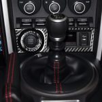 3 in 1 Auto Kohlefaser Aufbewahrungsbox Ein dekorativer Aufkleber für Subaru BRZ / TOYOTA 86 2017-2019, linke Fahrt – Bild 5