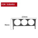 Kohlenstofffaserklimaanlage Button Ein dekorativer Aufkleber für Subaru BRZ / TOYOTA 86 2017-2019, linke und rechte Antrieb universell – Bild 2