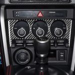 Kohlenstofffaserklimaanlage Button Ein dekorativer Aufkleber für Subaru BRZ / TOYOTA 86 2017-2019, linke und rechte Antrieb universell – Bild 5