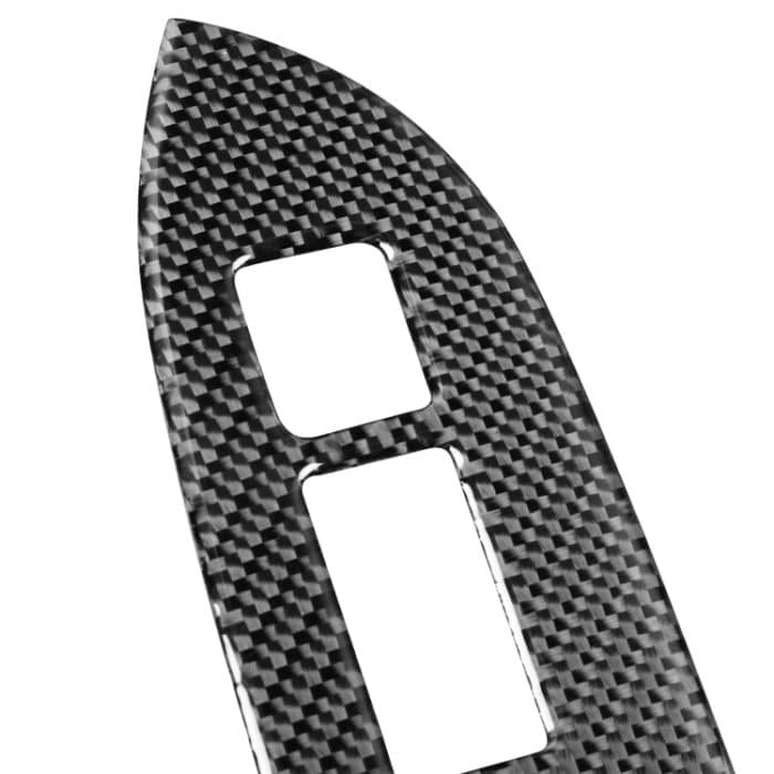 2 in 1 Autokohle-Kohlenstofffaser-Fensterheber-Panel dekorativer Aufkleber für Subaru BRZ / TOYOTA 86 2017-2019, rechts fahren – Bild 3