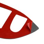 2 in 1 Autokohle-Kohlenstofffaser-Fensterheber-Panel dekorativer Aufkleber für Subaru BRZ / TOYOTA 86 2017-2019, rechts fahren – Bild 4