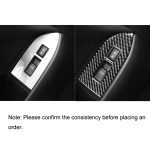 2 in 1 Autokohle-Kohlenstofffaser-Fensterheber-Panel dekorativer Aufkleber für Subaru BRZ / TOYOTA 86 2017-2019, rechts fahren – Bild 6