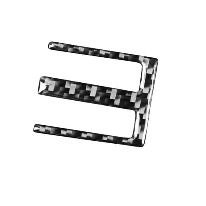 3 in 1 Car Carbon Fiber Central Air Outlet Dekorative Aufkleber für Subaru BRZ / TOYOTA 86 2017-2019, linke und rechte Antrieb universell – Bild 3