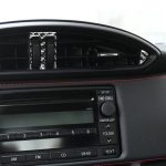 3 in 1 Car Carbon Fiber Central Air Outlet Dekorative Aufkleber für Subaru BRZ / TOYOTA 86 2017-2019, linke und rechte Antrieb universell – Bild 5