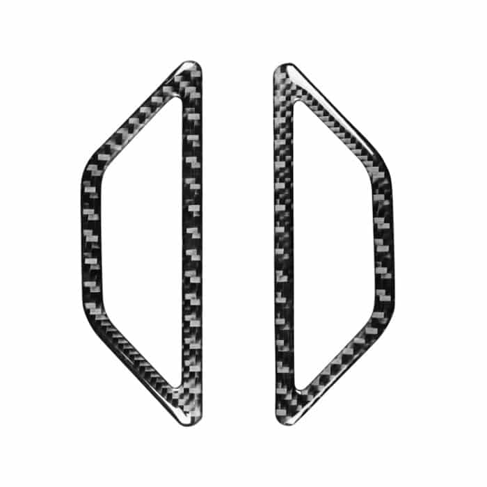 2 in 1 Auto Kohlenstofffaser Zwei Seiten Luftauslass Dekorativer Aufkleber für Subaru BRZ / TOYOTA 86 2017-2019, linke und rechte Antrieb universell – Bild 1