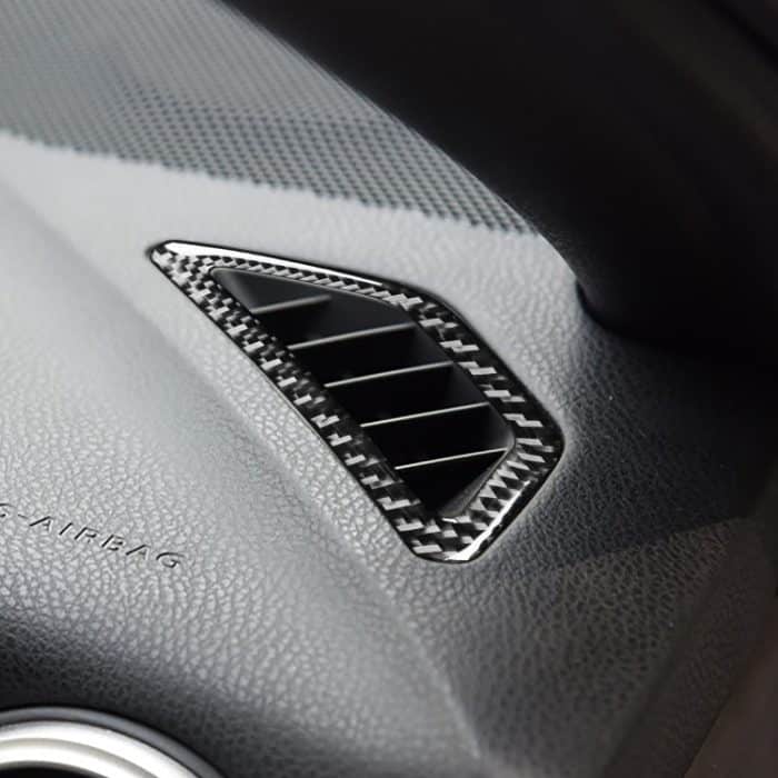 2 in 1 Auto Kohlenstofffaser Zwei Seiten Luftauslass Dekorativer Aufkleber für Subaru BRZ / TOYOTA 86 2017-2019, linke und rechte Antrieb universell – Bild 5