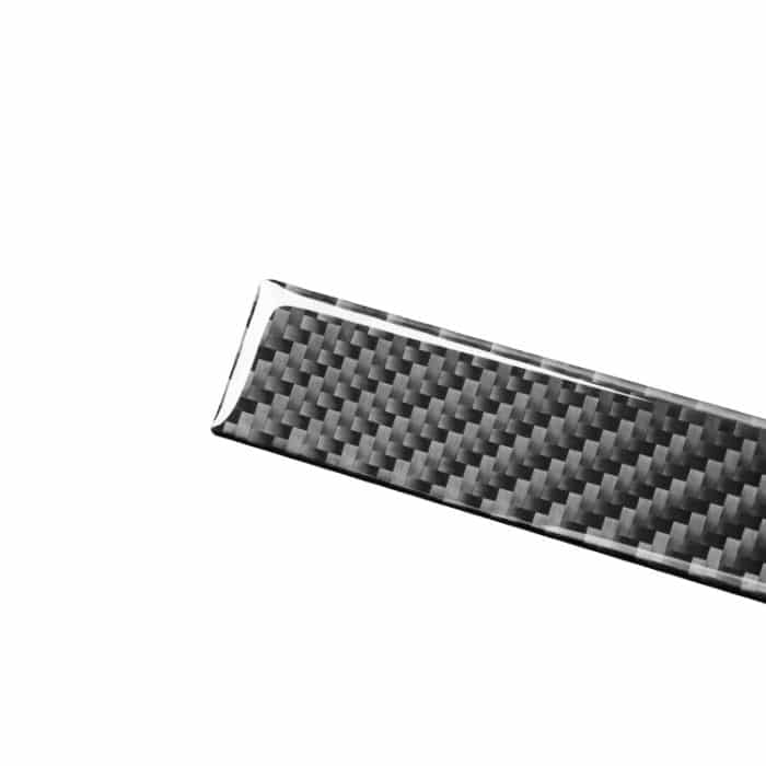 Kohlefaserauto Central Control Cup Holter Slot Matte Dekorativer Aufkleber für Toyota Tundra 2014-2018, links rechts fahren – Bild 3